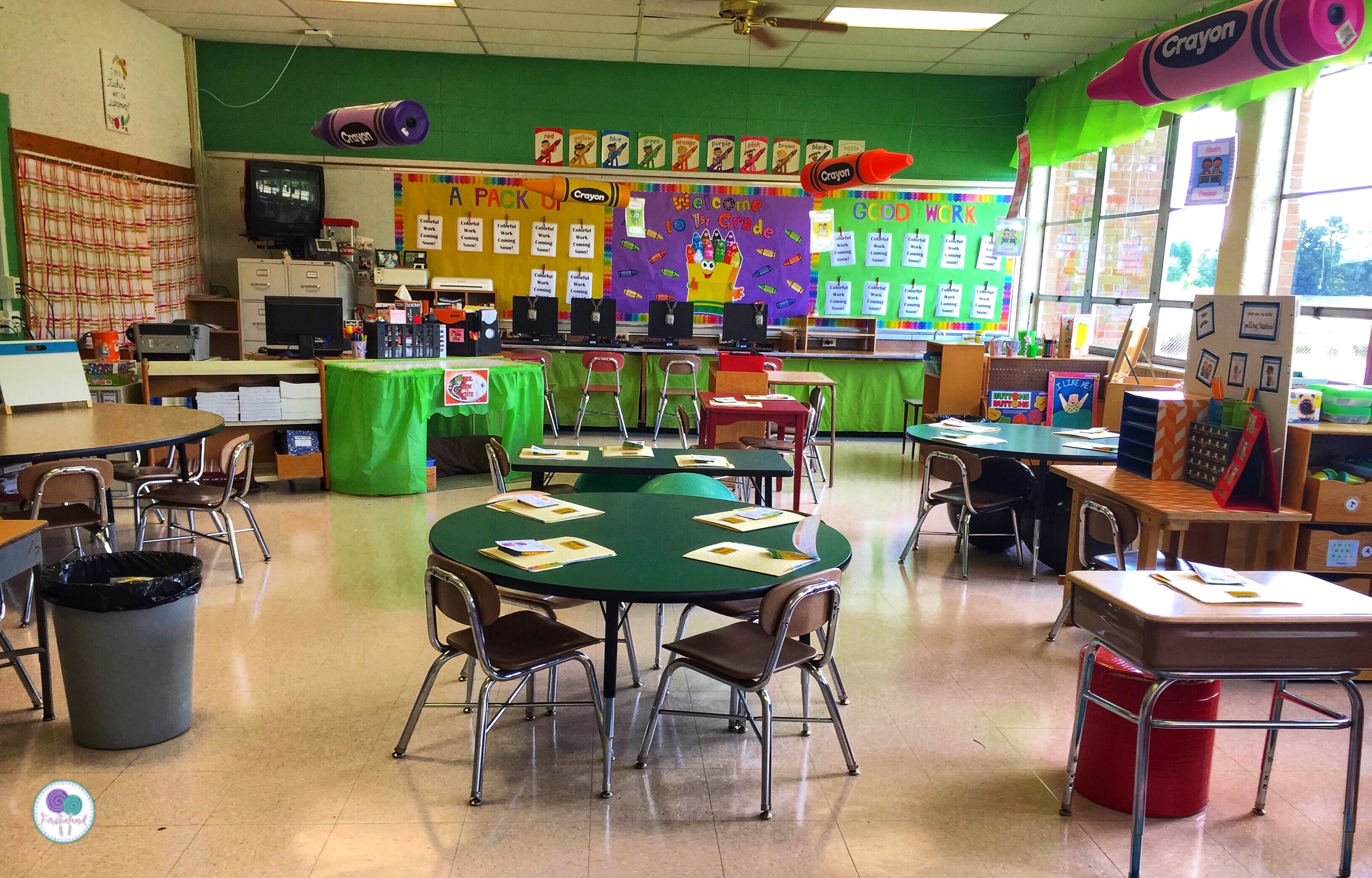 Crayon Themed Classroom Ideas For First Grade Firstieland