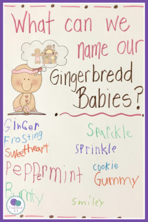Gingerbread activities for kids with the Jan Brett classic, The Gingerbread Baby. . Perfect holiday activities for first grade or kindergarten. Students will love adopting a gingerbread baby with these fun writing prompts and activities. #firstieland #gingerbreadbooks #gingerbreadactivities #thegingerbreadman #thegingerbreadbaby #janbrett #crhristmasactivitiesforkids