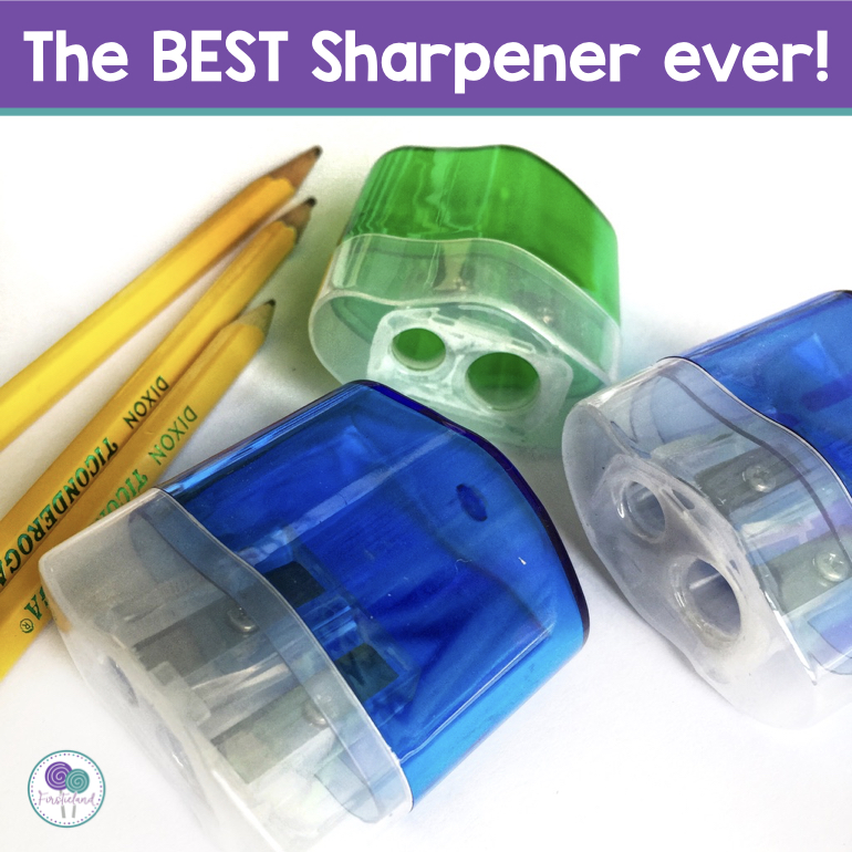 Pencil Sharpening - How I Solved The Problem Forever - Firstieland - First  Grade Teacher Blog
