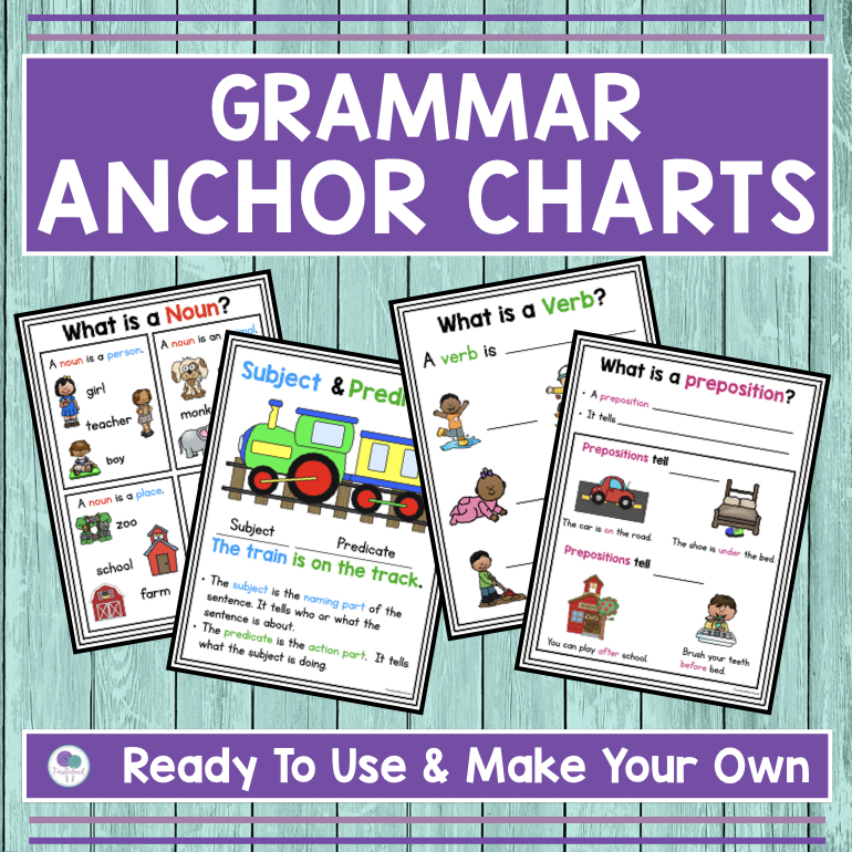Anchor Charts In The First Grade Classroom Firstieland