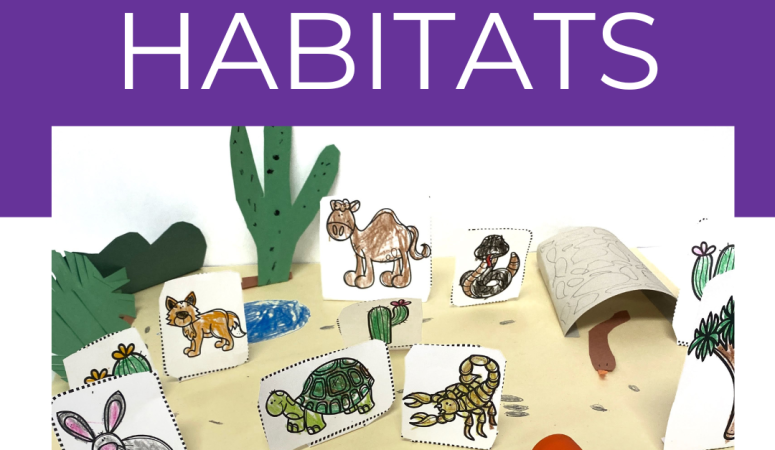 Animal Habitats Easy First Grade Research Project