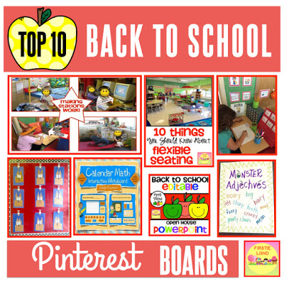 Top Ten Back To School Pinterest Boards
