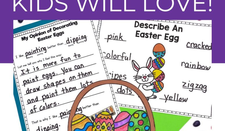 Coloring Easter Eggs With Kids – A New Twist