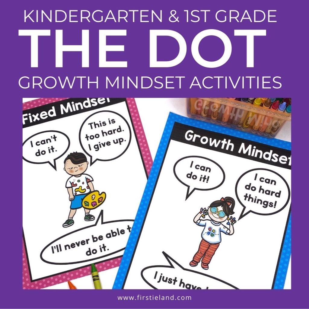 The Dot By Peter H Reynolds Growth Mindset Activities