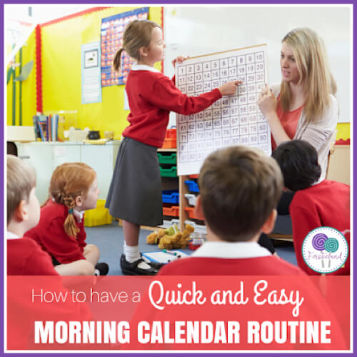 Easy Morning Calendar Routine That Gives BIG Results - Firstieland ...