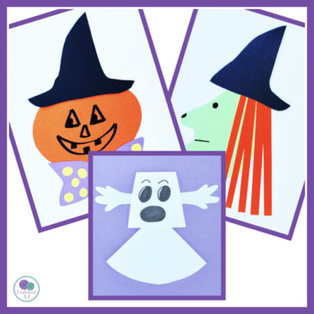 Easy Halloween crafts for kids.  Perfect to use in your elementary classroom.  Simple enough for kids to make on their own. 