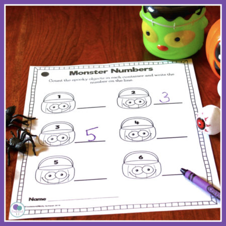 Counting never seemed so fun with this Halloween math activity! 