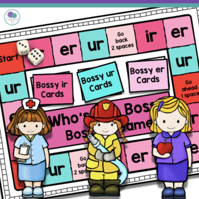 Bossy R Activities for First Grade