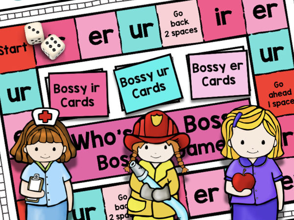 Bossy R Activities For First Grade