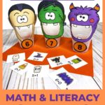 October Math And Literacy Centers For Kindergarten And 1st Grade