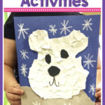 Polar bear activities for elementary with writing activities, Google slides and blubber experiment.