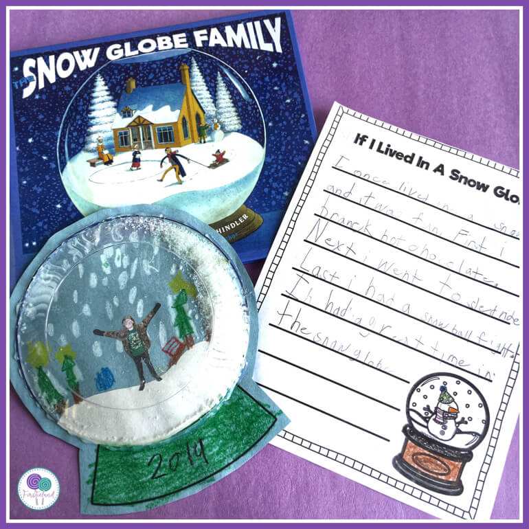 If I Lived In A Snow Globe Writing And Craft Firstieland First If I Lived In A Snow Globe Writing And Craft Firstieland First