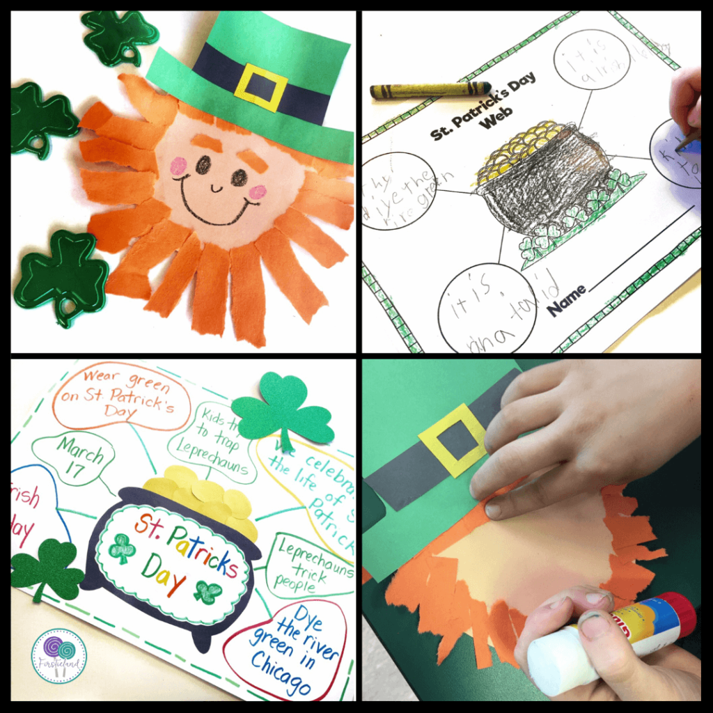 St. Patrick's Day writing activities for first grade