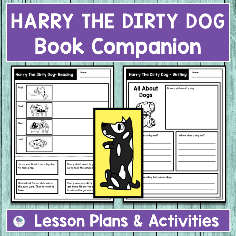 Harry The Dirty Dog Book Companion - Firstieland