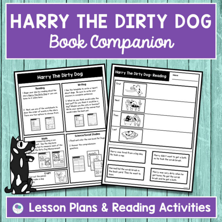 Harry The Dirty Dog Activities - Distance Learning Packets First Grade ...