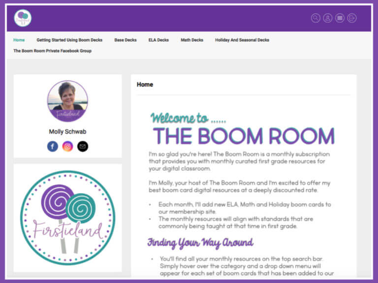 Boom Cards For First Grade - Firstieland - First Grade Teacher Blog