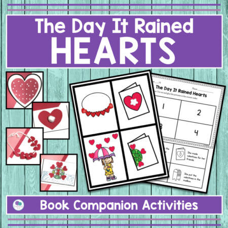 The Day It Rained Hearts Craft February Writing Prompt Valentines Day ...