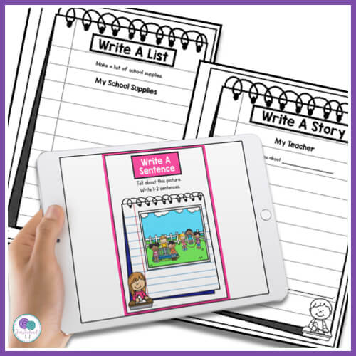 4 Easy First Grade Writing Prompts For September - Firstieland