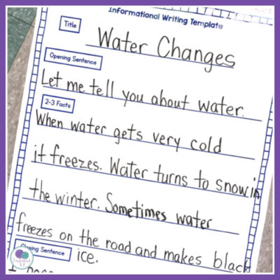 5 Ways To Fit First Grade Writing Into Your Day - Firstieland - First ...