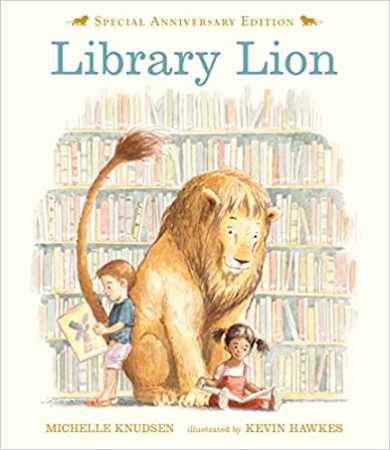 The Library Lion book