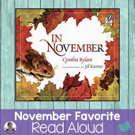 Fall Picture Books - In November by Cynthia Rylant