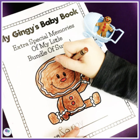 Christmas Writing - adopt a gingerbread baby