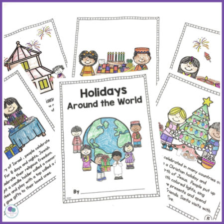 December writing prompts - Holidays around the world activities
