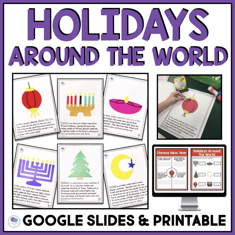Holidays Around The World Activities For 1st Grade