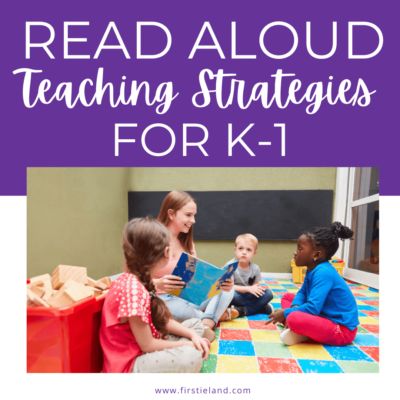 10 strategies for reading aloud to children in kindergarten and first grade.