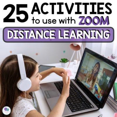 25 zoom activities to use for distance learning.