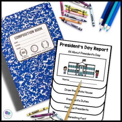 Presidents Day Activities for Kindergarten & First Grade