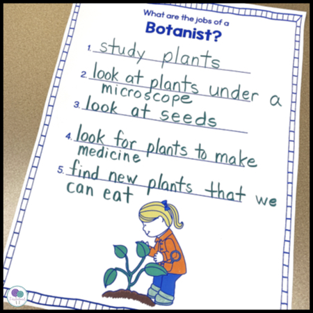 Plant Activities For Kindergarten & First Grade