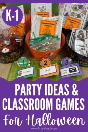Classroom games for Halloween