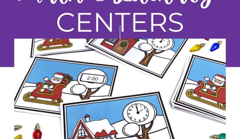 Best December Math And Literacy Centers Kids Will Love
