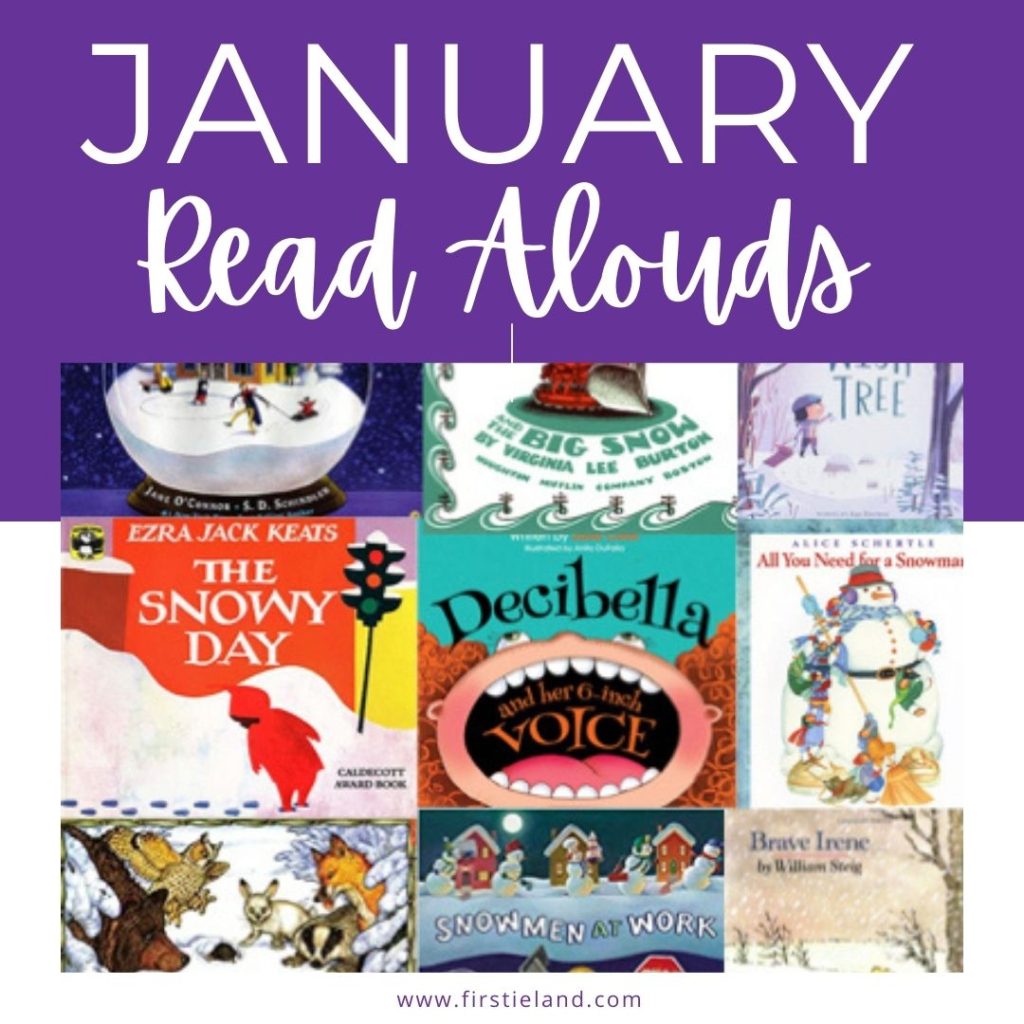 January read alouds and picture books for kids