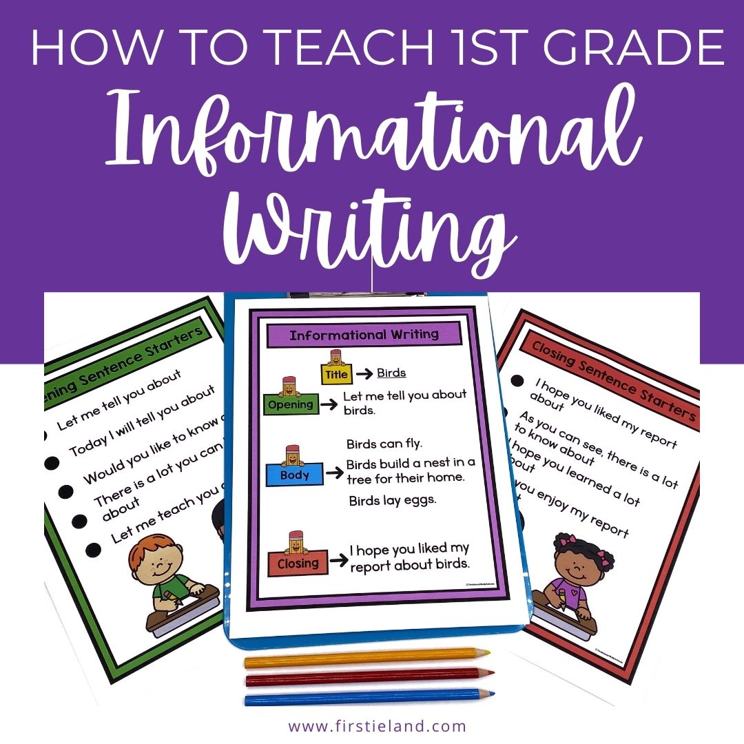 what is informational writing 1st grade