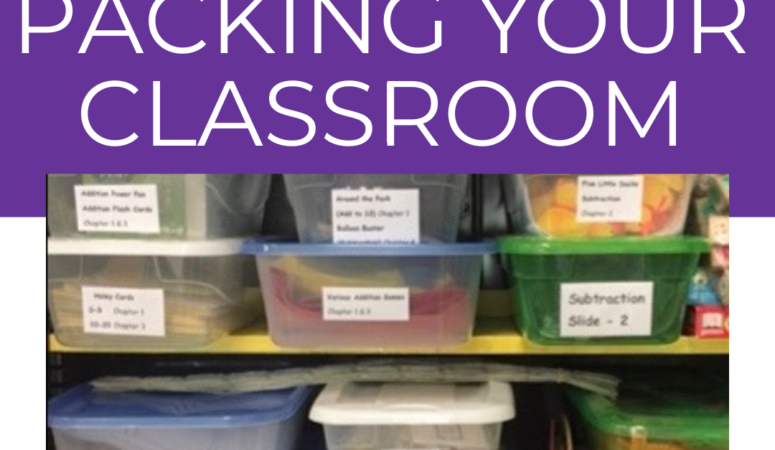 How To Pack Up Your Classroom For Summer In 2022