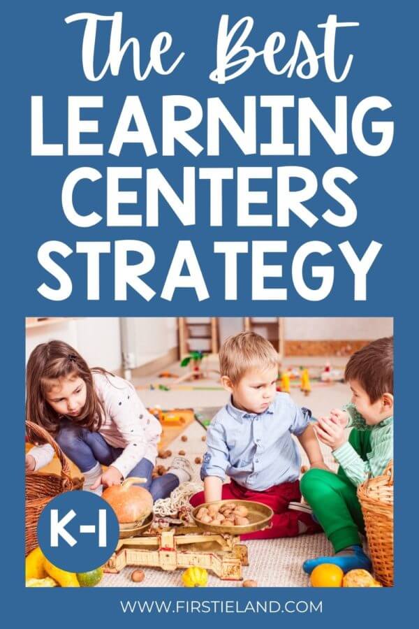 The Best Learning Center Strategy For First Grade Firstieland First