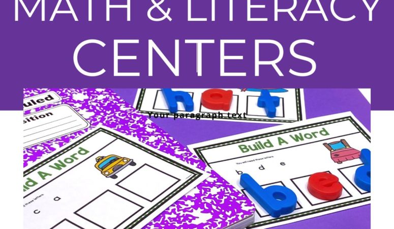 The Best September Math And Literacy Centers