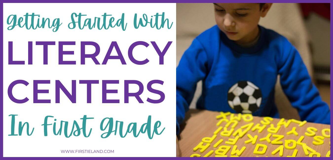 Literacy Centers In A First Grade Classroom Firstieland First Grade