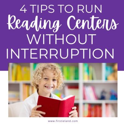 How To Run Reading Centers And Small Groups Without Interruption