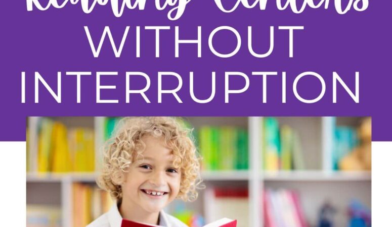 Reading Centers Without Interruption In 4 Easy Steps