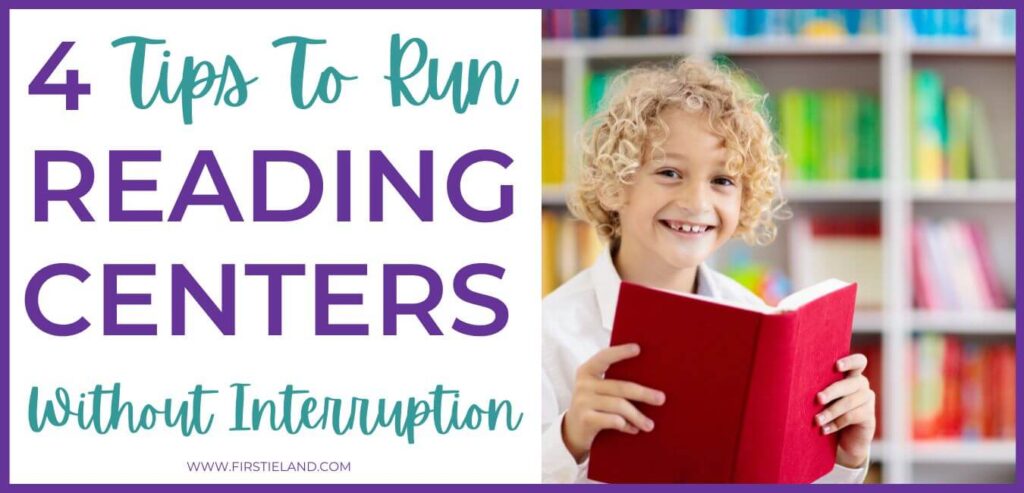 How To Run Reading Centers And Small Groups Without Interruption