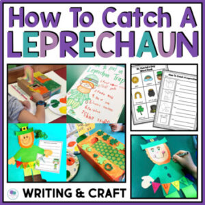 How to catch a leprechaun writing and craft activity for kids.