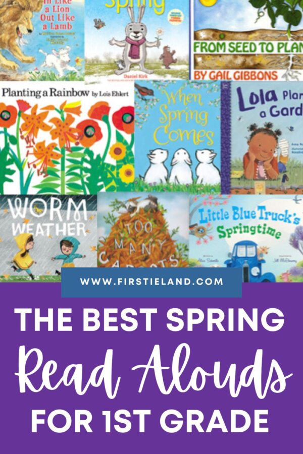 34 Best Spring Read Alouds For First Grade - Firstieland - First Grade ...