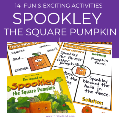 Spookley The Square Pumpkin Activities For Kindergarten & 1st Grade