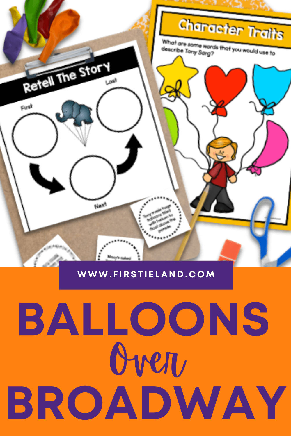 Balloons Over Broadway Thanksgiving Read Aloud Activities - Firstieland ...