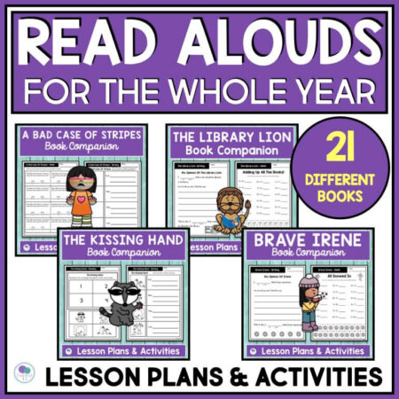 Read alouds and lesson plans for the entire year for first grade