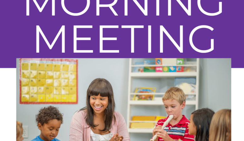 Responsive Classroom Morning Meeting In K-1