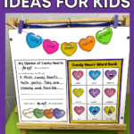 Valentine's Day ideas for students in elementary school